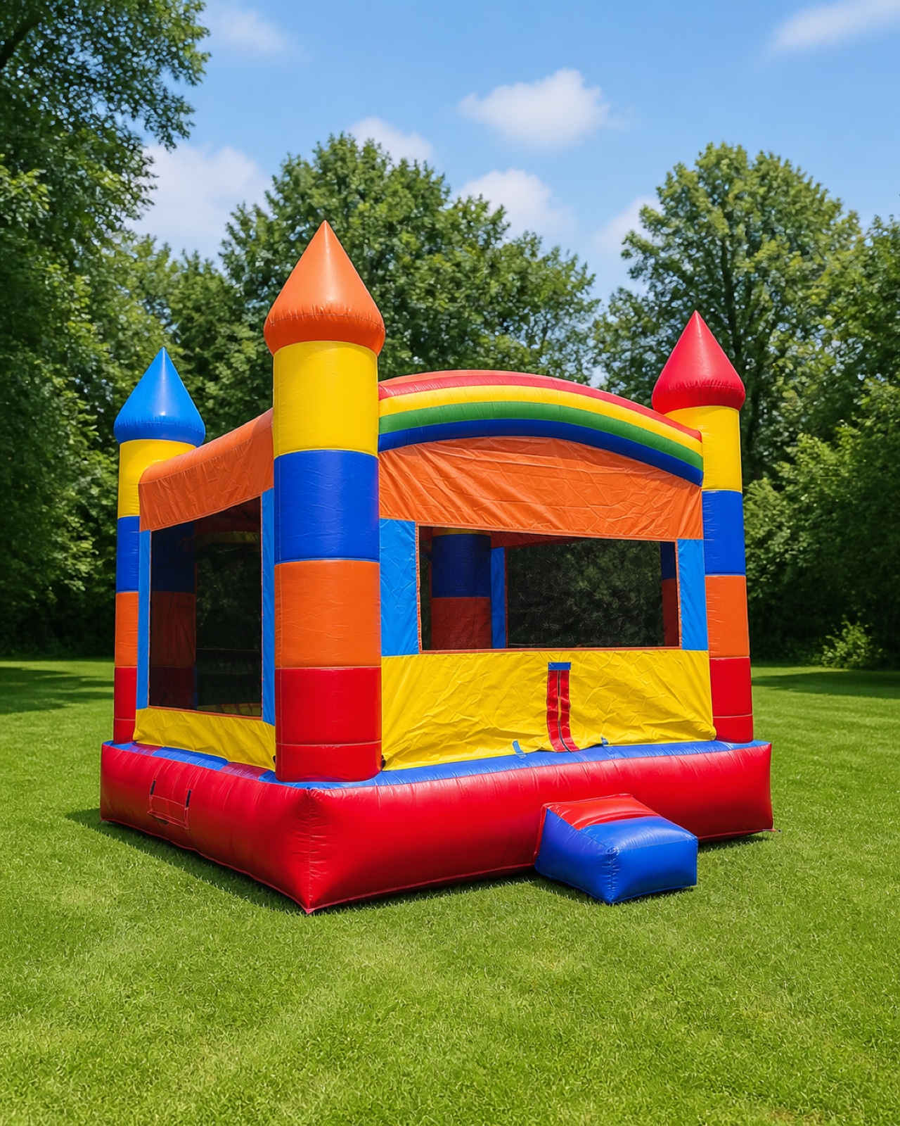Castillo inflable original de Mariposa Services